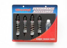 (TRX5862) Big Bore shocks, Slash (hard-anodized & Teflon-coated T6 alu