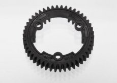 (TRX6447) Spur gear, 46-tooth, steel (wide-face, 1.0 metric pitch)