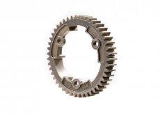 (TRX6447R) Spur gear, 46-tooth, steel (wide-face, 1.0 metric pitch)