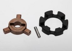 (TRX6465) Cush drive key/ pin/ elastomer damper (cush drive rebuild kit)