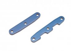 (TRX6823) Bulkhead tie bars, front & rear, aluminum (blue-anodized)