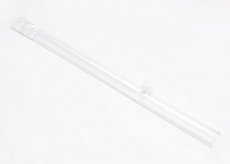 (TRX6841) Cover, center driveshaft (clear)