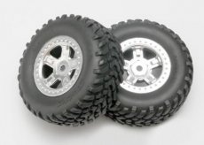 (TRX7073) Tires and wheels, assembled, glued