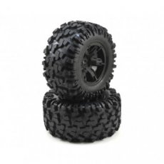 (TRX7772X) Traxxas Xmaxx Tires Black