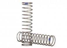 (TRX8045) Springs, shock (natural finish(GTS)(GTS) (0.61 rate, blue st