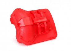 (TRX8280R) Differential cover, front or rear (red)