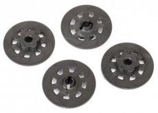 (TRX8569) Wheel hubs, hex (disc brake rotors) (4)