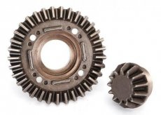 (TRX8579) Ring gear, differential/ pinion gear, differential (rear)