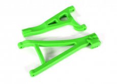 (TRX8631G) Suspension arms, green, front (right), heavy duty (upper (1)/ lower (1)