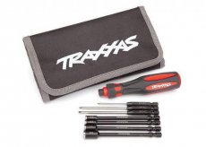 (TRX8712) Traxxas Speed Bit Essentials Set, hex and nut driver, 7-piece, includes premium