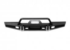 (TRX8867) Bumper, front, winch, medium (includes bumper mount, D-Rings, fairlead, hardware)