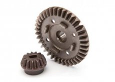 (TRX8977) Ring gear, differential/ pinion gear, differential (rear)