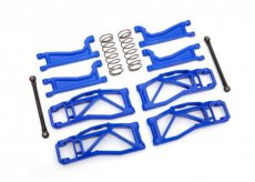 (TRX8995X) Suspension kit, WideMaxx, blue