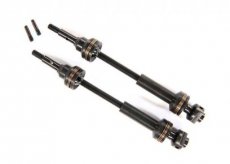 (TRX9052X) Driveshafts, rear, steel-spline constant-velocity (complete assembly) (2)