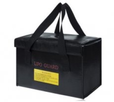 (VGLFOP083) New black lithium battery explosion- proof safety bag 260*130*150mm