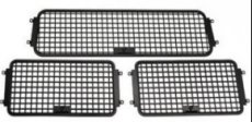 (VGLFTRX104) TRX4 Bronco UpgradeMetal Stereo window meshside + rear window meshblack/Silver