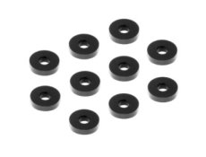 (X 303119-K) ALU SHIM 3x9x2.0MM - BLACK (10)