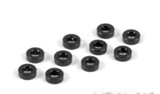 (X 303123-K) Alu Shim 3X6X2.0Mm - Black (10)