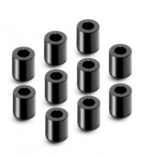 (X303139-K) ALU SHIM 3X6X7.0MM - BLACK (10)