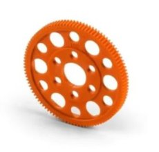 (X 305870-O) OFFSET SPUR GEAR 100T / 64 - ORANGE