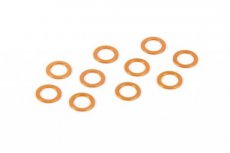 (X 373120-O) ALU SHIM 5.3x7.8x0.5MM - ORANGE (10)