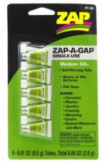 (ZAP PT105) ZAP ONE-TIME-USE A-GAP, 5 P. 0,5GR