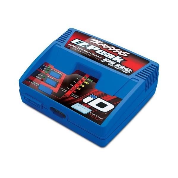 (TRX2970GX) Charger, EZ-Peak Plus, 4 amp, LiPo/NiMH with iD Auto Bat EU - NEW VERSION 2018